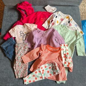 Mixed Brand Baby Girl’s 0-3 Month Bundle
